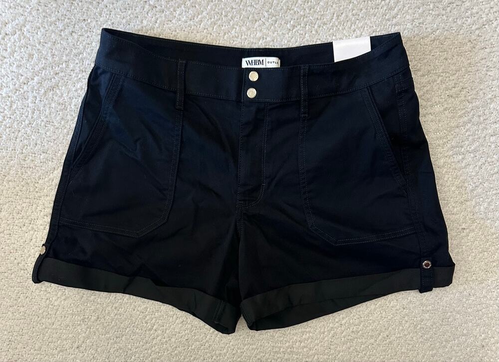 NWT* White House Black Market Womens Utility Shorts Size 10